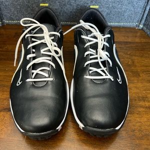 Nike‎ T@C Women's Golf Shoes Soft Spike Cleats Black Size 8 Black